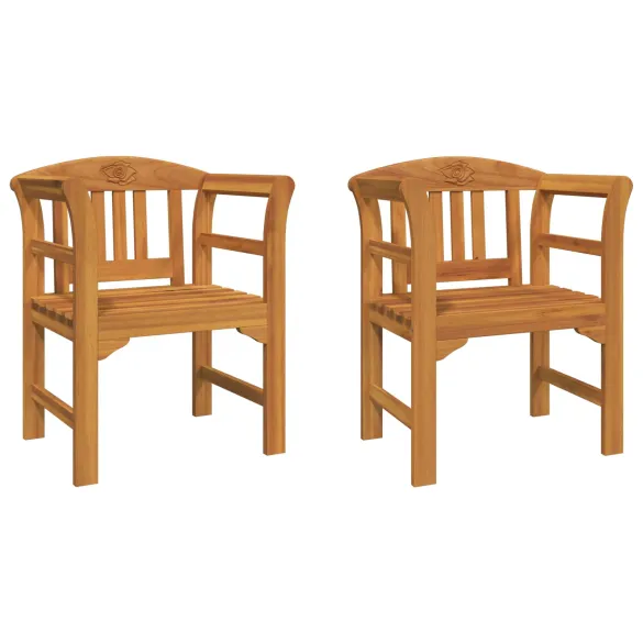 Bancă de Exterior cu Pernă | Lemn de Acacia | Livrare Gratuită