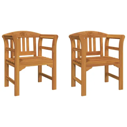 Bancă de Exterior cu Pernă | Lemn de Acacia | Livrare Gratuită