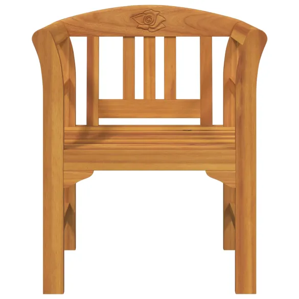 Bancă de Exterior cu Pernă | Lemn de Acacia | Livrare Gratuită