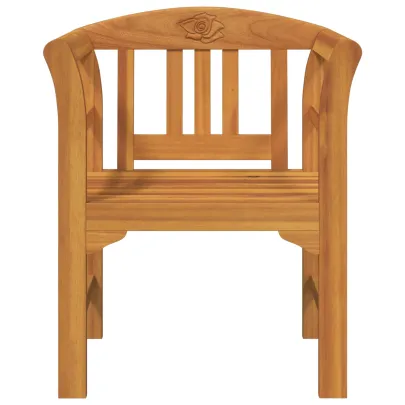 Bancă de Exterior cu Pernă | Lemn de Acacia | Livrare Gratuită