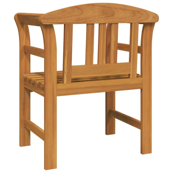 Bancă de Exterior cu Pernă | Lemn de Acacia | Livrare Gratuită