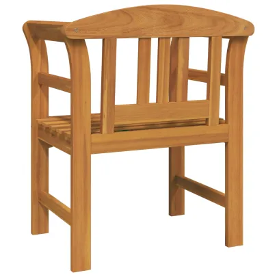 Bancă de Exterior cu Pernă | Lemn de Acacia | Livrare Gratuită