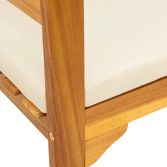 Bancă Grădină Lemn Acacia | Confortabilă & Rezistentă