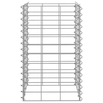 Straturi Înălțate Gabion Fier 30x30x50 cm - 3 Bucăți