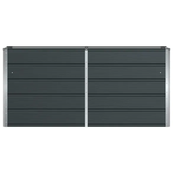 Jardinieră Antracit Oțel 160x40x75 cm | Livrare Gratuită