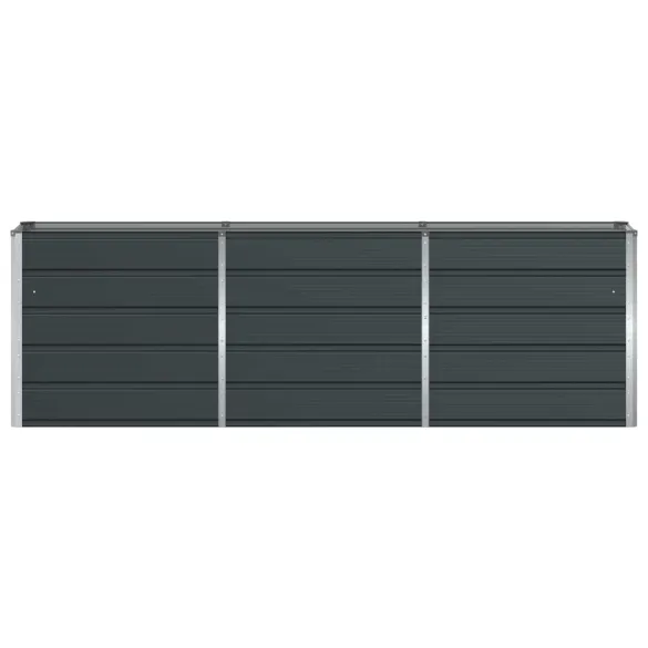 Jardinieră Antracit Oțel 160x40x75 cm - Livrare Gratuită