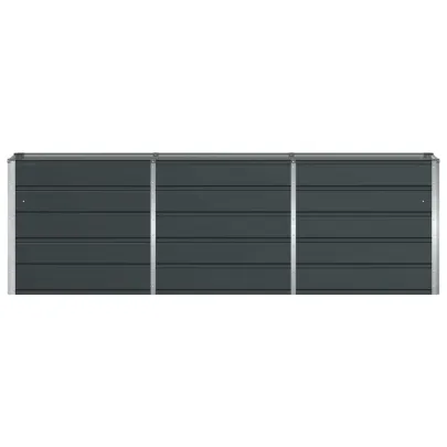 Jardinieră Antracit Oțel 160x40x75 cm - Livrare Gratuită