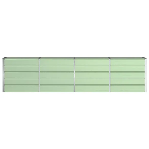 Jardinieră Verde Oțel 160x40x75 cm - Livrare Gratuită