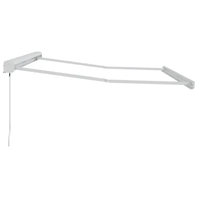 Cadru Copertină Manual Alb 300x250 cm | Aluminiu