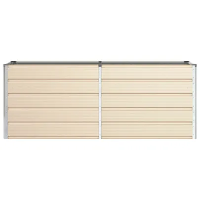 Jardinieră Creme Oțel Galvanizat 480x50x45 cm