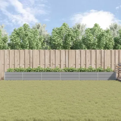 Jardinieră Oțel Galvanizat 195x100x45 cm - Comandă Online