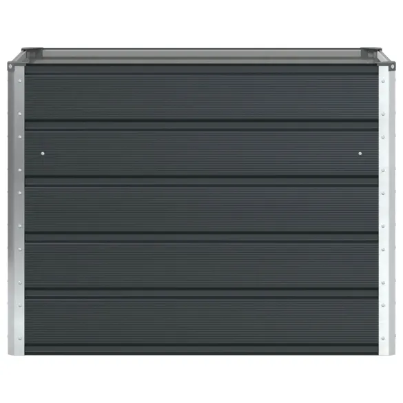 Jardinieră Antracit Oțel Galvanizat 480x50x45 cm