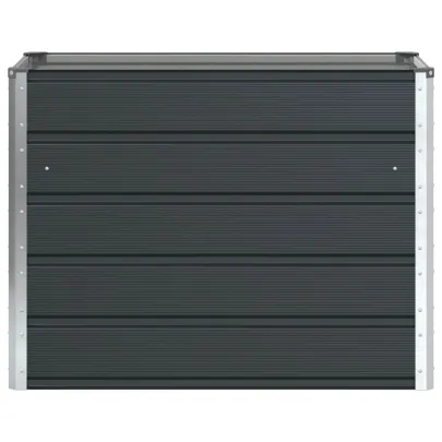 Jardinieră Antracit Oțel Galvanizat 480x50x45 cm