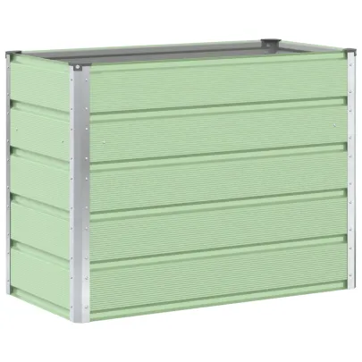 Jardinieră Verde Pastel Oțel Galvanizat | Livrare Gratuită