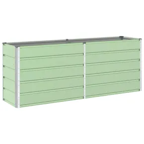 Jardinieră Verde Pastel Oțel Galvanizat | Livrare Gratuită 2