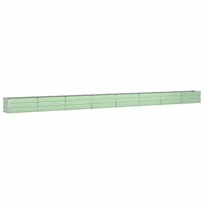 Jardinieră Verde Pastel Oțel Galvanizat | Livrare Gratuită 2