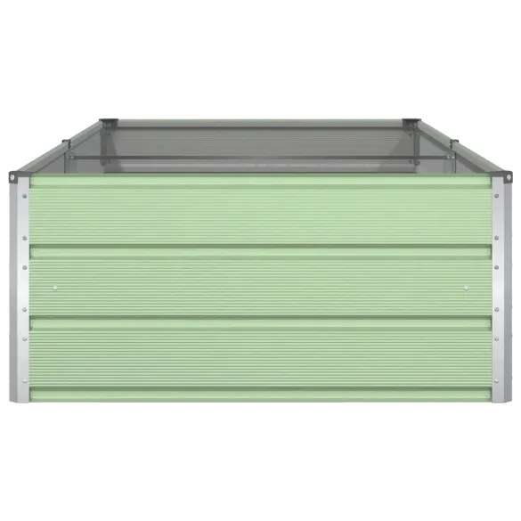 Jardinieră Verde Pastel Oțel Galvanizat 195x100x45 cm