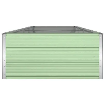 Jardinieră Verde Pastel Oțel Galvanizat 195x100x45 cm