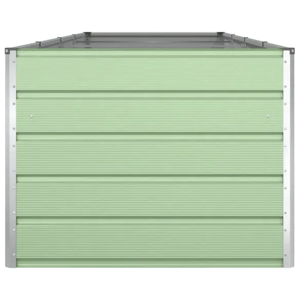 Jardinieră Verde Pastel Oțel Galvanizat 195x100x45 cm