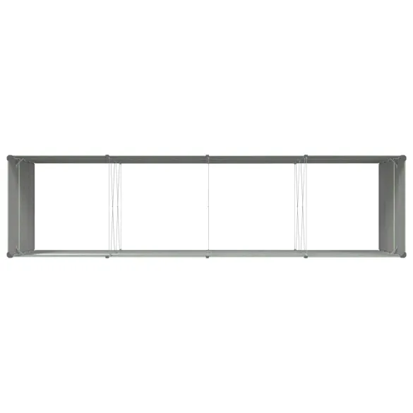 Jardinieră Verde Pastel Oțel Galvanizat 195x100x45 cm