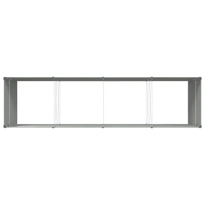 Jardinieră Verde Pastel Oțel Galvanizat 195x100x45 cm