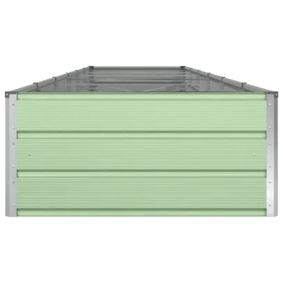 Jardinieră Verde Pastel Oțel Galvanizat 195x100x45 cm