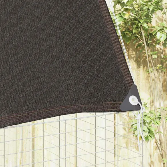 Cușcă Iepuri Exterior Argintie | 100x100x210 cm | Oțel Rezistent