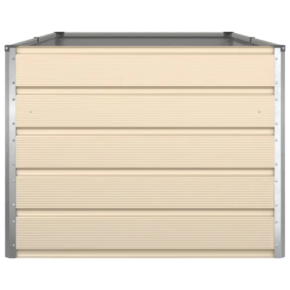 Jardinieră Creme Oțel Galvanizat 195x100x45 cm