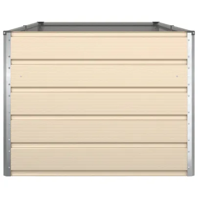 Jardinieră Creme Oțel Galvanizat 195x100x45 cm