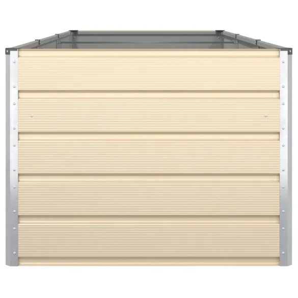 Jardinieră Creme Oțel Galvanizat 195x100x45 cm