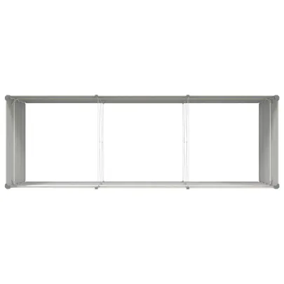 Jardinieră Creme Oțel Galvanizat 195x100x45 cm