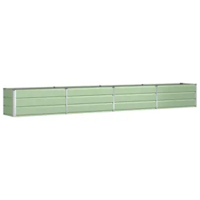 Jardinieră Verde Pastel Oțel Galvanizat 480 cm | Livrare Gratuită 2