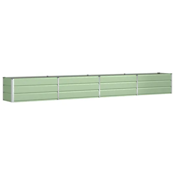 Jardinieră Verde Pastel Oțel Galvanizat 480 cm | Livrare Gratuită