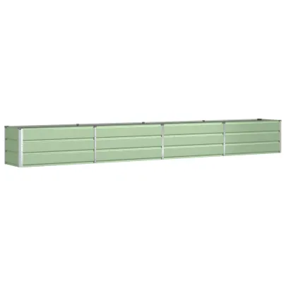 Jardinieră Verde Pastel Oțel Galvanizat 480 cm | Livrare Gratuită