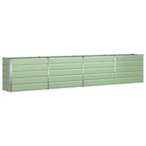 Jardinieră Verde Pastel Oțel Galvanizat 480 cm 2