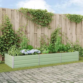 Jardinieră Verde Pastel Oțel Galvanizat | Comandă Online
