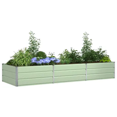 Jardinieră Verde Pastel Oțel Galvanizat | Comandă Online