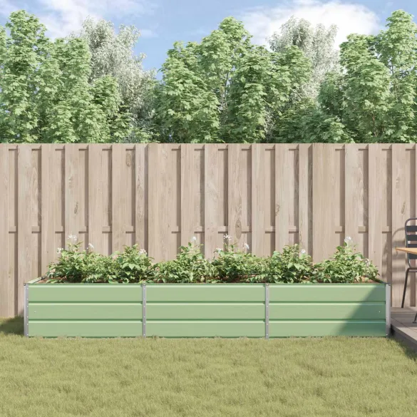 Jardinieră Verde Pastel Oțel Galvanizat | Comandă Online