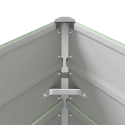 Jardinieră Verde Pastel Oțel Galvanizat | Comandă Online