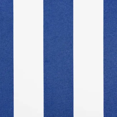 Cortină Retractabilă Albastru-Alb 4x3 m | Protecție Terasă