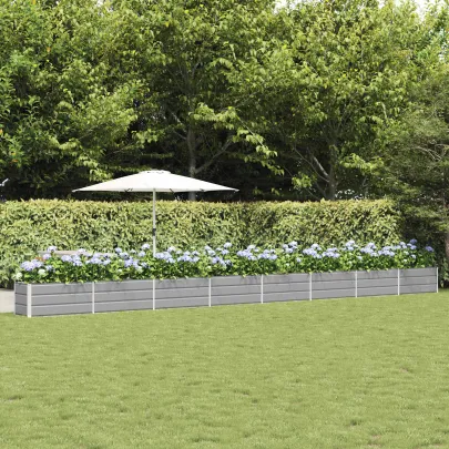 Jardinieră Oțel Galvanizat 480x50x45 cm - Livrare Gratuită