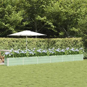 Jardinieră Verde pastel 480 x 50 x 45 cm Oțel Galvanizat