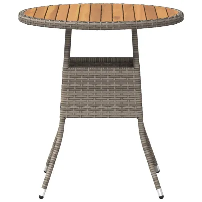 Masă Exterior 70x70 cm Lemn Acacia | Livrare Gratuită