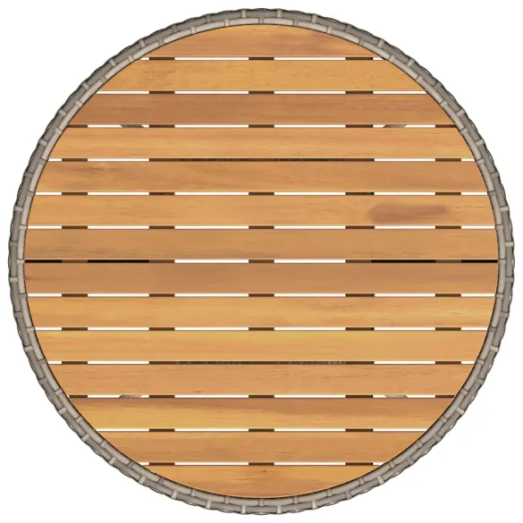 Masă Exterior 70x70 cm Lemn Acacia | Livrare Gratuită