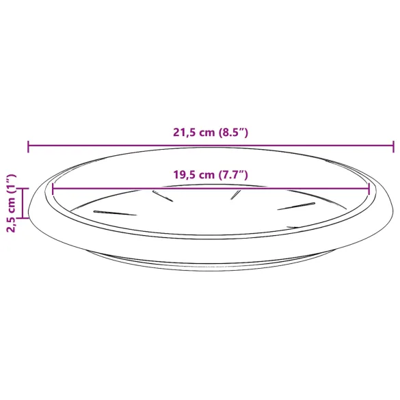 Set Ghivece Plante 24 buc | Negru Plastic | Livrare Gratis