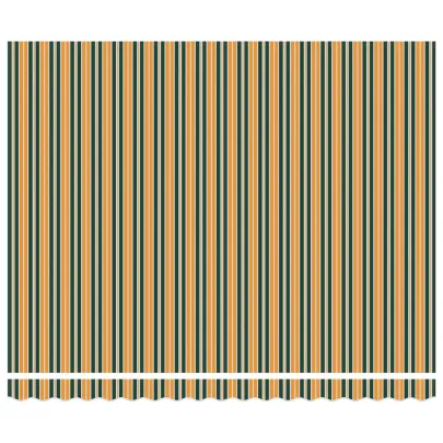 Cortină Retractabilă 4x3m Verde Galben - Livrare Gratuită