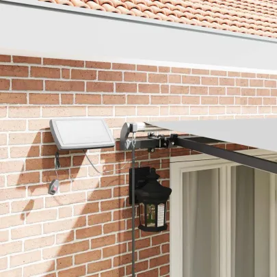 Cadru Pergola Retractabil Antracit 500x350 cm | Aluminiu