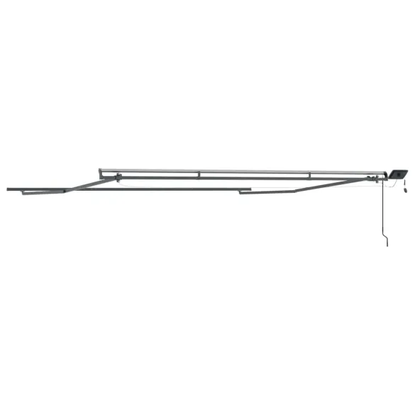 Cadru Pergola Retractabil Antracit 500x350 cm | Aluminiu