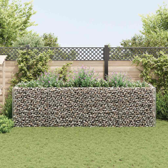 Strat Gabion Oțel 360x90x100 cm - Livrare Gratuită