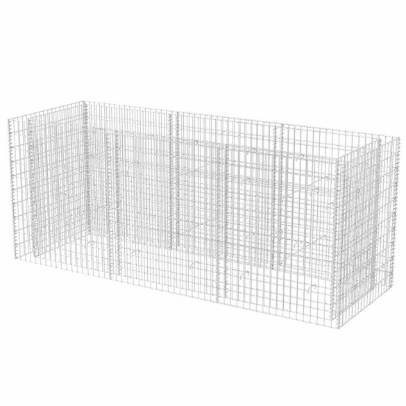 Strat Gabion Oțel 270x90x100 cm - Livrare Gratuită